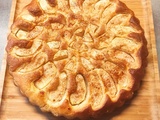 Tarte briochée à la pomme - moule à tarte cannelé- Demarle