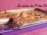 Cheesecake vanille-myrtille