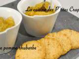 Compote pomme-rhubarbe