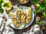 « Accro à ces courgettes farcies au thon : je ne peux plus m’en passer (recette ultra simple) »