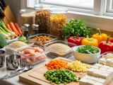 Batch cooking : 5 repas équilibrés à préparer en moins de 2 heures