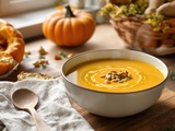 « Ce velouté de courge crémeux va changer vos soirées d’automne (irrésistible !) »