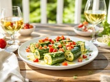 Ces rouleaux de courgettes ultra-fondants vont révolutionner vos apéros d’été
