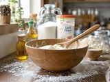 Cette pâte à tarte prête en 30 sec avec du skyr (vous n’en reviendrez pas)
