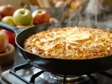 Comment réaliser un gâteau aux pommes savoureux directement à la poêle