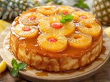 Découvrez la recette de gâteau renversé à l’ananas qui fait sensation chez tous les gourmands