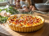 Elle remplace les lardons par ça : 7x moins gras, même goût bluffant dans sa quiche