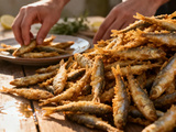 Éperlan frit : recette facile et croustillante