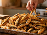 Friture d’éperlans : recette facile et ultra croustillante