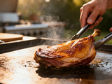 Magret de canard à la plancha : guide pour une cuisson parfaite