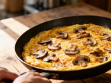 Omelette aux cepes : recette simple et savoureuse