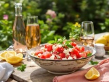 Pastèque, feta, menthe : la salade ultra fraîche qu’on aurait dû vous interdire