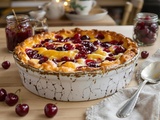 Secrète d’un grand pâtissier pour un clafoutis aux cerises facile à réaliser