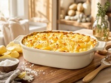 Seulement 5 ingrédients pour le gratin dauphinois le plus crémeux (on fond !)
