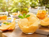 Sorbet melon prêt en 2 min : le dessert ultra-frais que vous allez adorer
