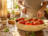 Tomates farcies d’Hélène Darroze (ses filles en raffolent)