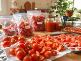 Vous jetez vos tomates ? Voici l’astuce (simple) pour les garder 1 an au congélateur