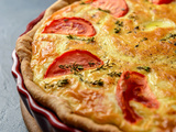 Quiche aux tomates cerises et au basilic : Une explosion de saveurs d’été