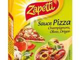 Direction l'Italie avec la brique Sauce Pizza de Zapetti