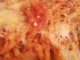 Gratin de Macaronis à la Sauce Tomate et Cottage Cheese - Recette Express