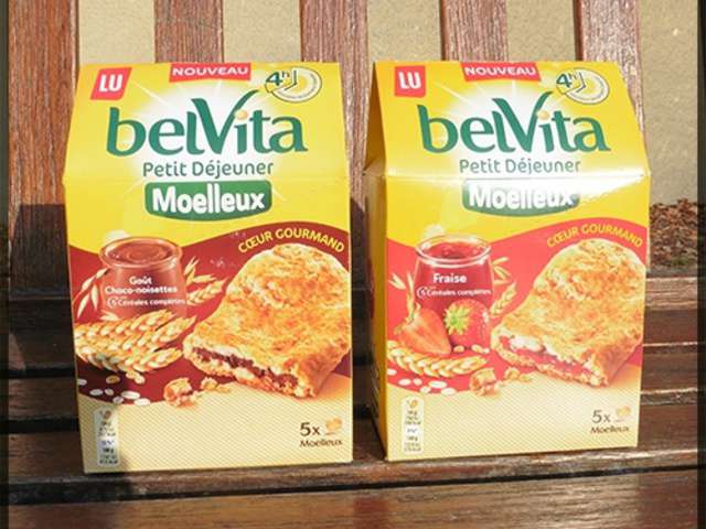 LU BelVita Petit Déjeuner Miel et Pépites de Chocolat 5 Céréales