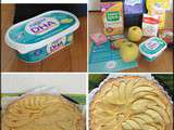 Bonne tarte aux pommes pour vous parler de st hubert dha [#margarine #acidegras #healthy]