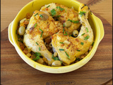 Cuisses de poulet façon tajine [#chicken #homemade #cuisinemarocaine #tajine]