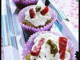 Cupcakes au chèvre, pesto et chorizo [#cupcakes #cooking #muffins #recette]