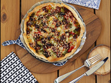 Pizza aux poivrons et chorizo [#recettedujour #pizza #faitmaison #cuisiner #recette]