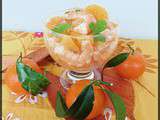Salade de crevettes aux clémentines de corse [#salade #igp #clementinedecorse #corsica]