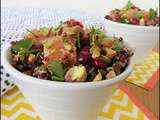 Salade de quinoa rouge au saumon fume & pamplemousse [#summertime #madeinfrance #faitmaison]