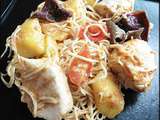 Wok asiatique au poulet et a la mangue [#asia #wok #sucresale]