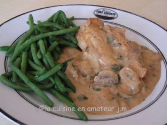 Recettes d'Escalope de poulet de La cuisine en amateur de Jean Marie