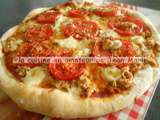 Pizza thon oignons tomates