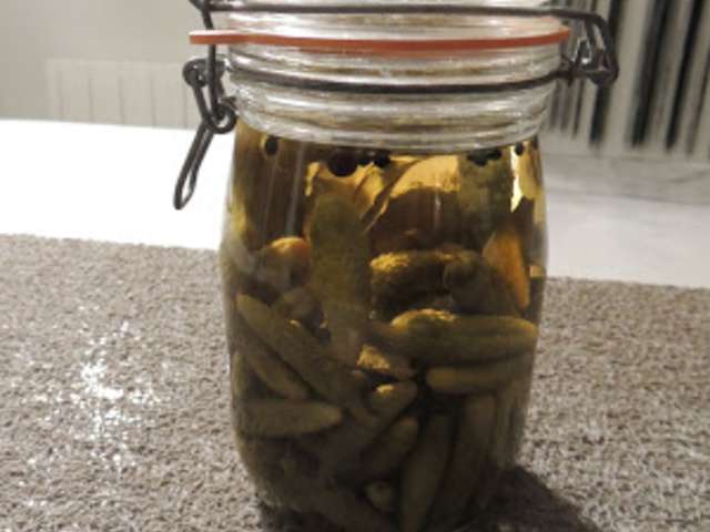 Recettes de Cornichon et Conserve