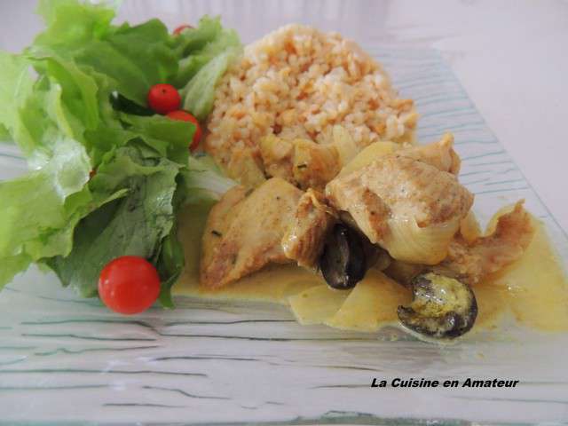 Recettes d'Escalope de poulet et Curry