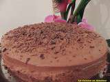 Gâteau à la mousse au chocolat aux extraits de fèves de tonka
