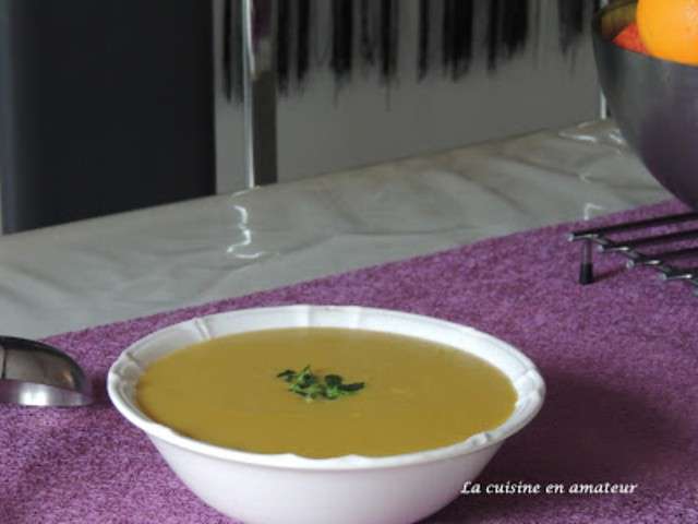 Recettes De Soupe De Lentilles Corail De La Cuisine En Amateur De Maryline