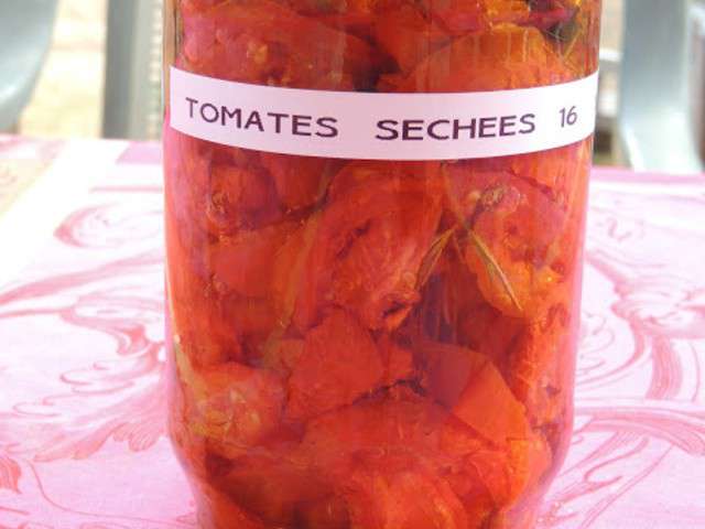 Conserve De Tomates à L'huile D'olive