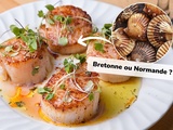 Coquille Saint-Jacques normande ou bretonne : quelles différences, et laquelle choisir