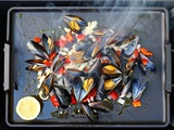 Moules à la plancha