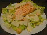 Au menu ce soir: Salade César allégée au saumon