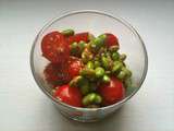 Salade d'edamame et tomates cerises de Galith