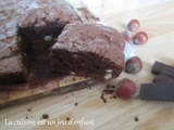 Brownie au chocolat et noisettes