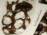 Cookies au chocolat craquelés de Martha Stewart