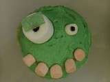 Cupcakes Monstre Vert
