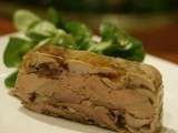 Terrine de Foie gras et Lapin au Safran