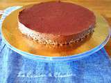 Gâteau crousti-fondant chocolat praliné pour Agathe