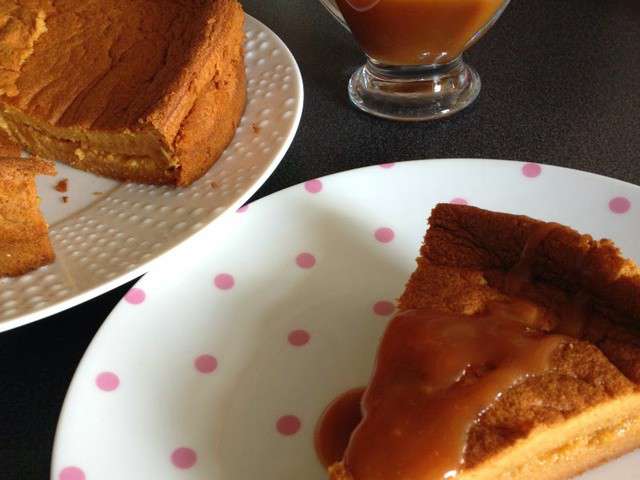 Recettes de Gâteau magique au caramel et Beurre salé