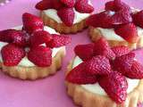 Tartelettes moelleuses aux fraises